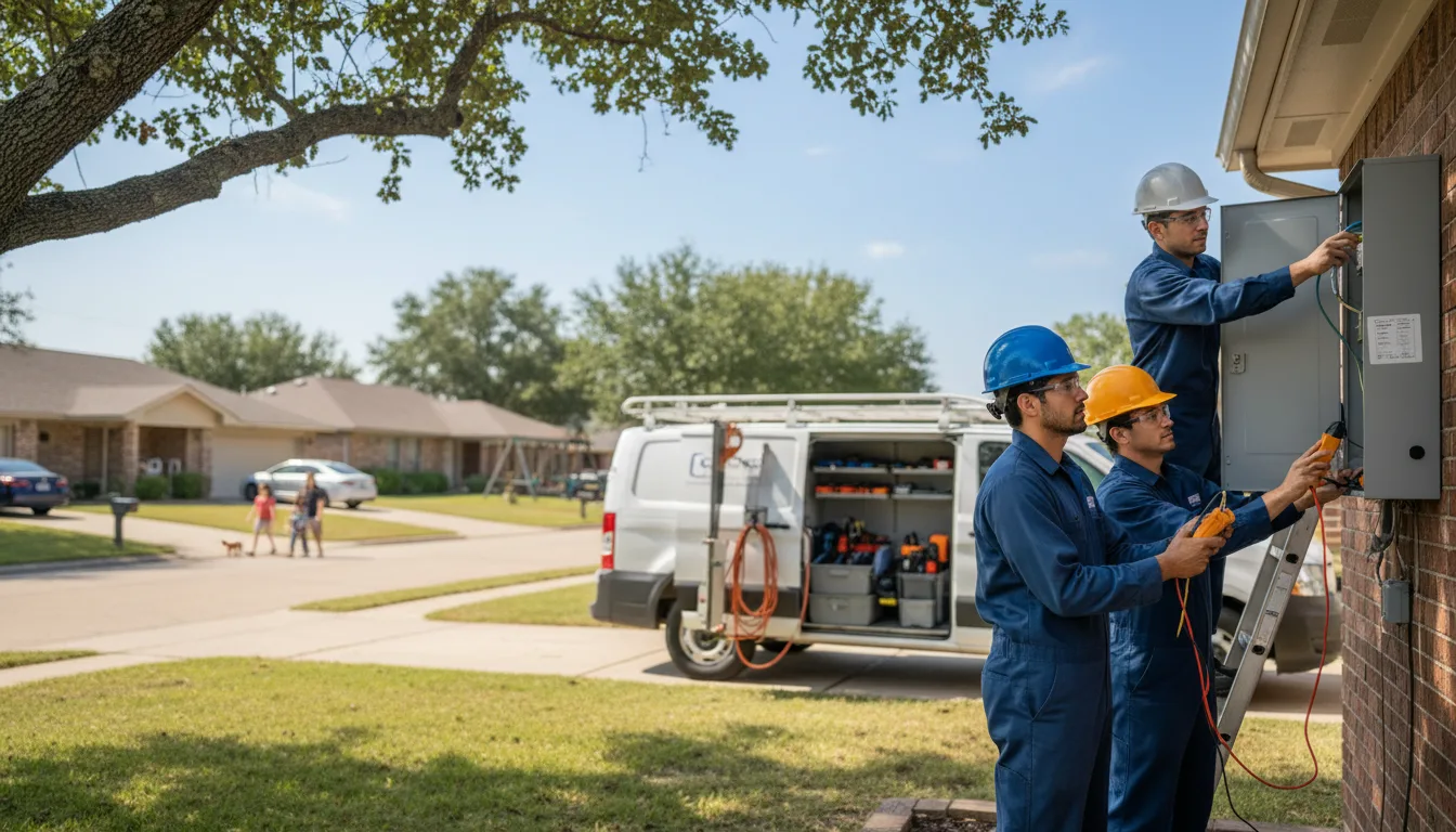 Certified electrician providing emergency electrical services in Longton, KS